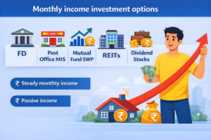 Monthly income देने वाले investment options