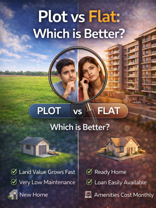 Plot or flat_ Real estate debate