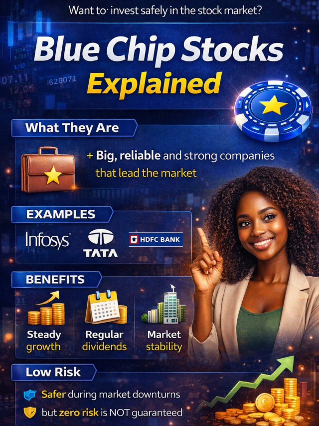 Blue Chip Stocks क्या होते हैं? सुरक्षित निवेश की पूरी गाइड